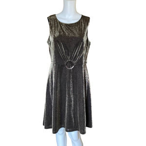 Tommy Hilfiger Gold Mini Dress